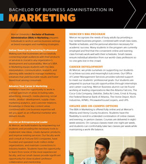 Mercer University BBA in Marketing