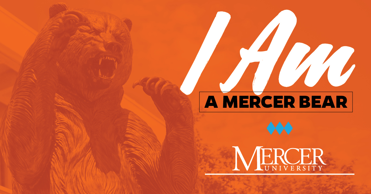 Mercer Bear Facebook Graphic