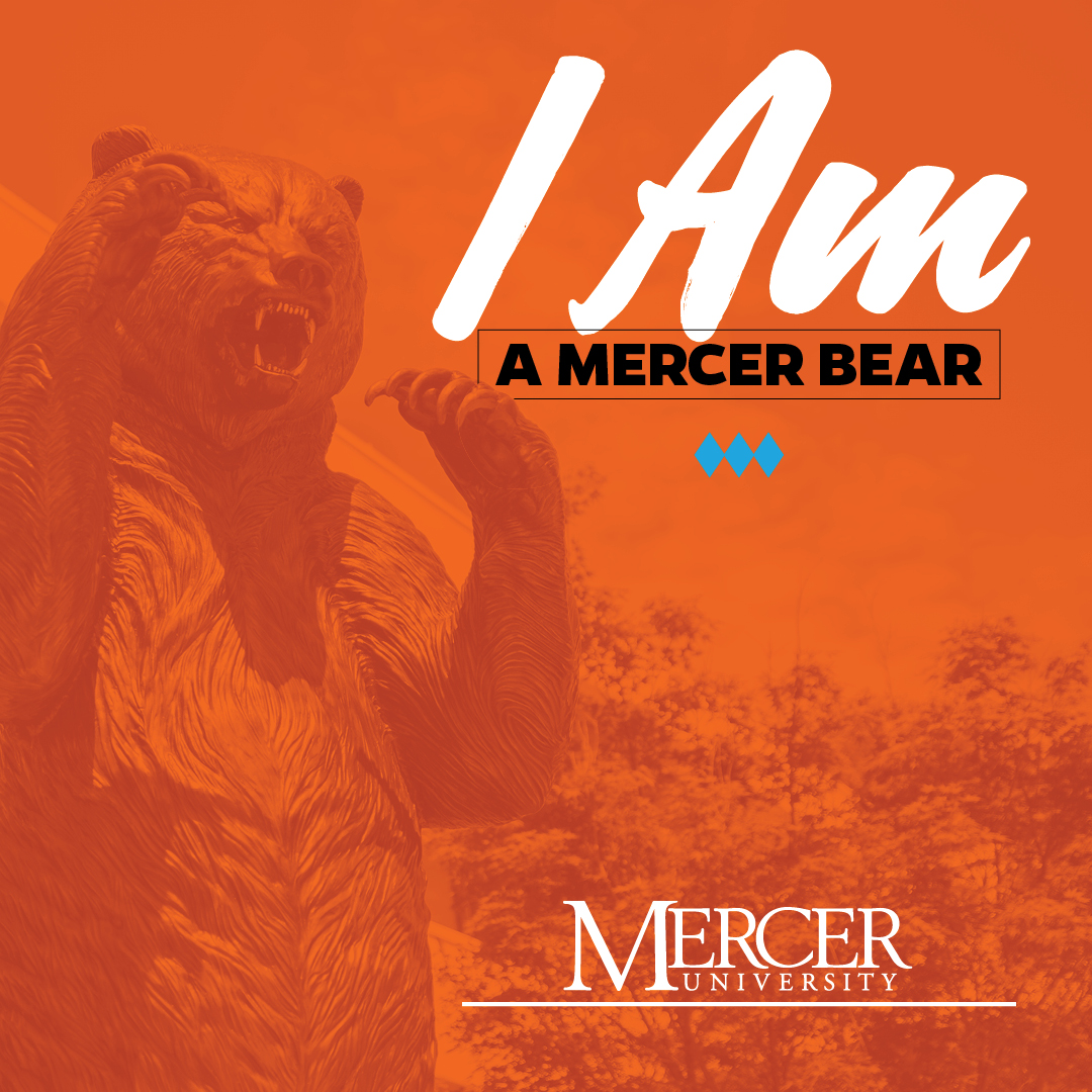 Mercer Bear Instagram Graphic