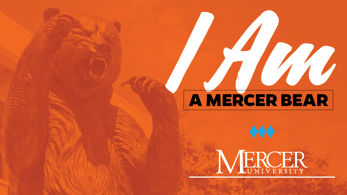 Mercer Bear Twitter Graphic